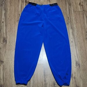 Sports Illustrated Blue Athletic Pants with Logo Tag